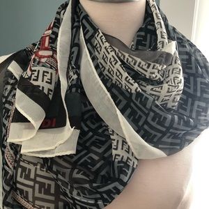 COPY - Fendi silk scarf